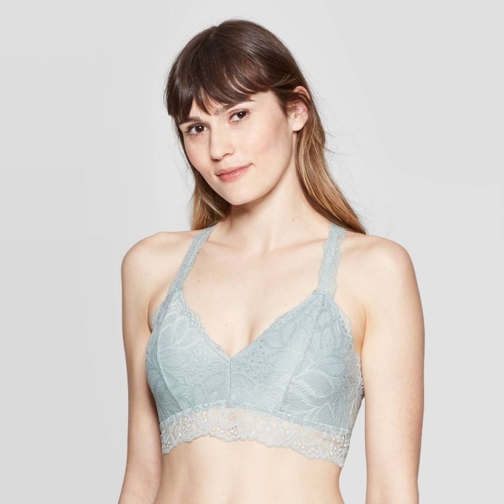 ✰ Teal Racerback Padded Bralette Large ✰